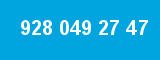 928 049 27 47 928 049 27 47